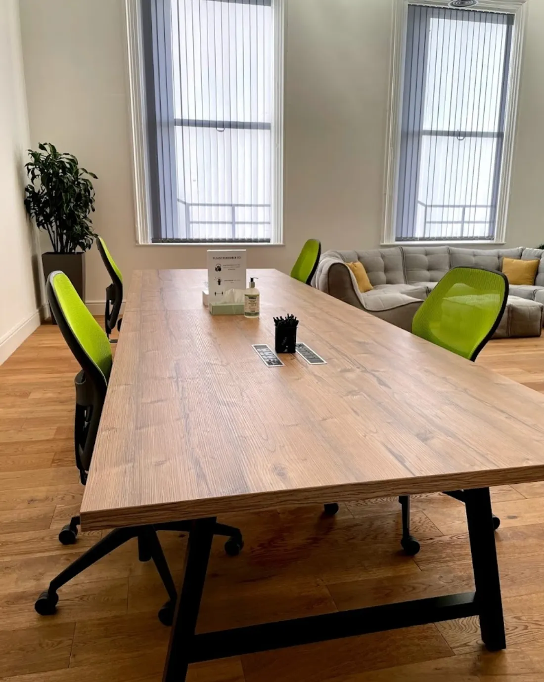 The AllCampus UK meeting room in central Derby